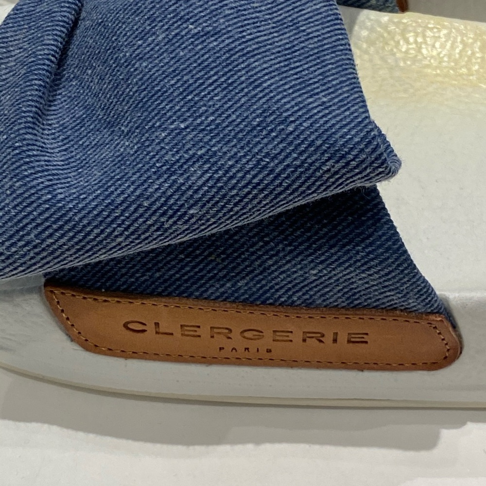 Clergerie Wendy Denim Pool Sandal - Picture 5 of 6